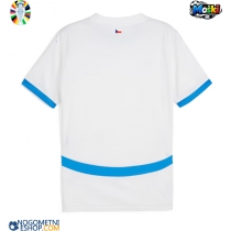 Moški Nogometni dresi Češka Gostujoči EP 2024 Kratek Rokav